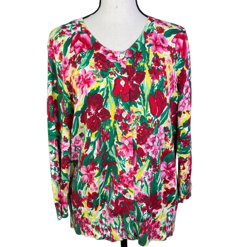 Talbots Charming Cardigan Sweater Size XL